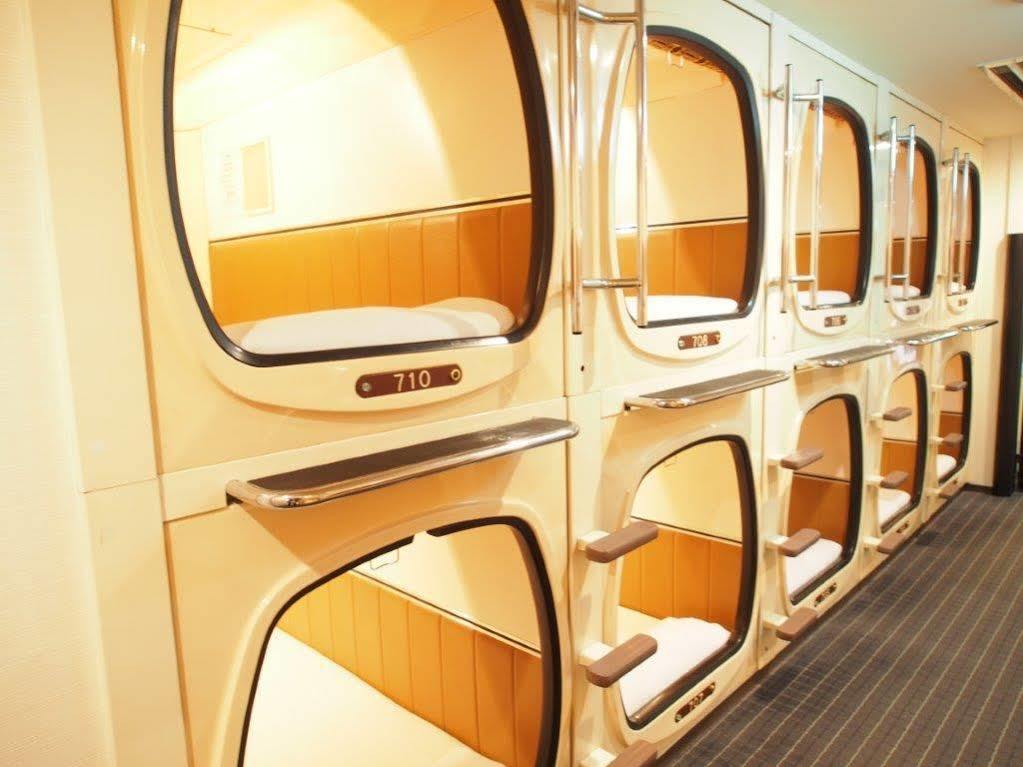 Capsule Hotel Shibuya Токио Экстерьер фото