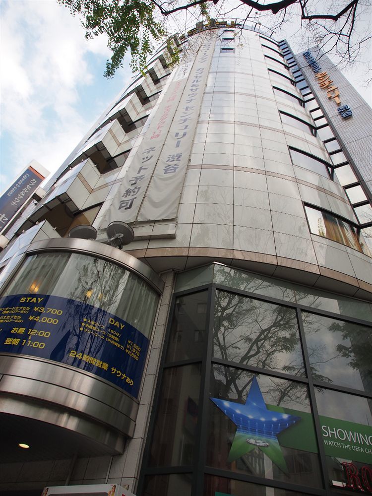 Capsule Hotel Shibuya Токио Экстерьер фото